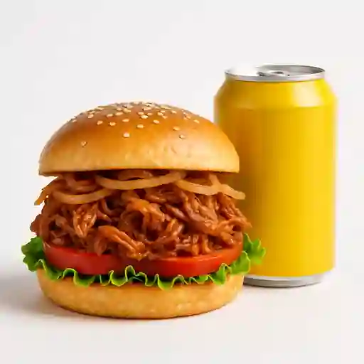 Combo Hamburguesa de Cerdo & Poker