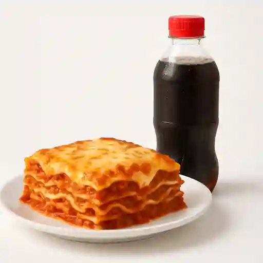 Combo Lasaña Sencilla + Bebida Personal