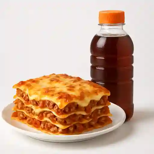 Combo Lasaña de Carne + Bebida Personal