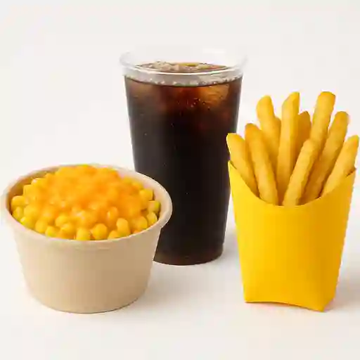 Combo Maicitos Queso + Bebida + Papas