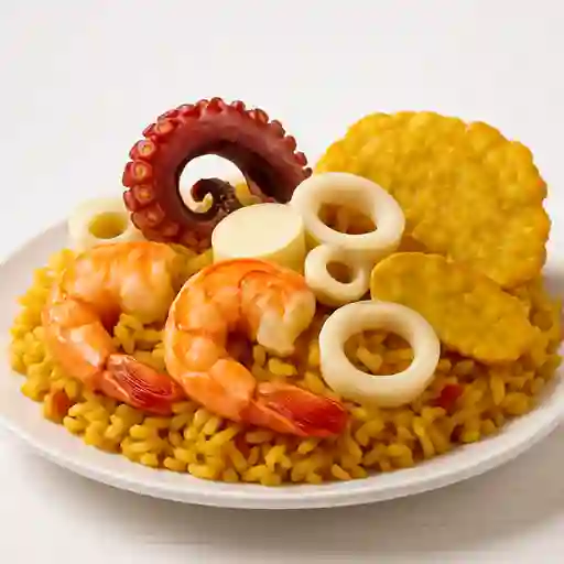 Arroz Marinero Mixto para Tres