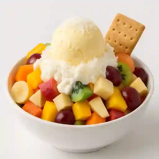 Ensalada Mixta con Helado