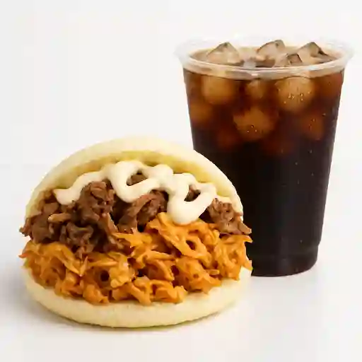 2 Arepa Mixta en Combo