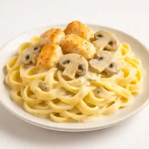 Pasta Pollo y Champiñon.