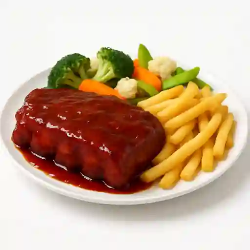 Costillitas de Cerdo en Salsa Bbq