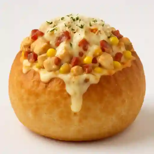 Pancook de Pollo con Tocineta y Maiz