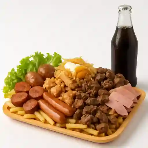 Picada para 2 O 3 Personas y Gaseosa
