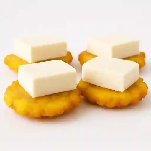 Patacones con Queso