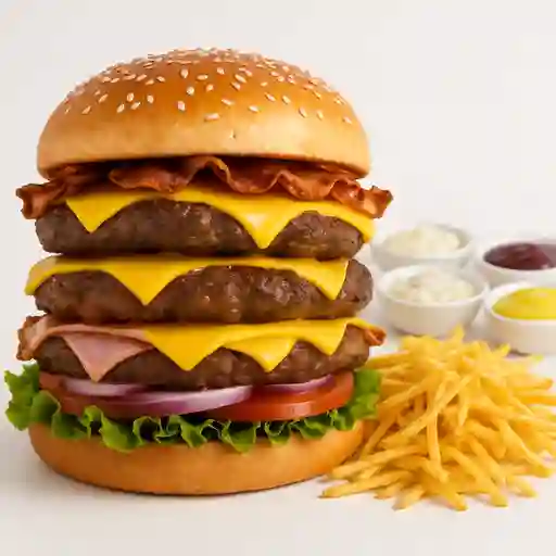 Hamburguesa de la Casa