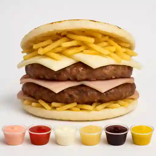 Arepa Doble Carne