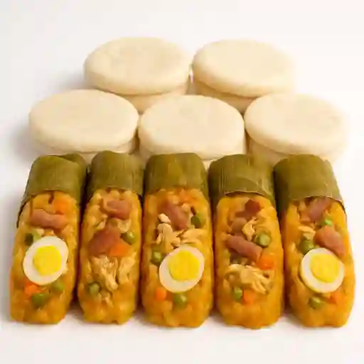 Promoción 6 Tamales Especiales