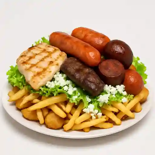 Salchipapa Fusión