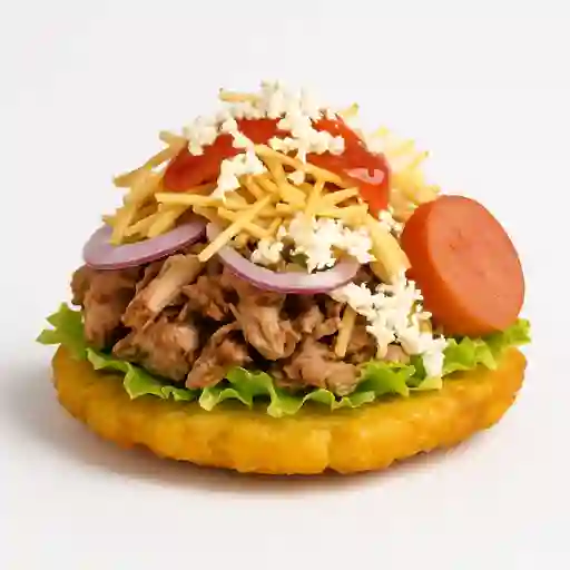 Patacón con Cerdo