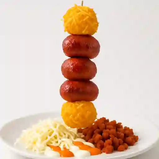 Chuzo de Chorizo y Butifarra