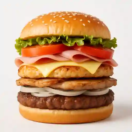 Hamburguesa Trifásica