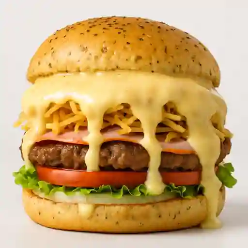Hamburguesa Especial Gratinada