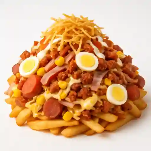 Salchipapa Especial de la Casa