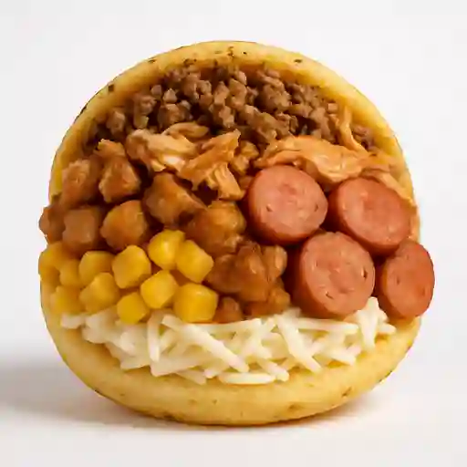 Arepa con Todo