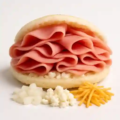 Arepa Rellena de Jamón