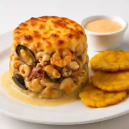 Timbal de Marisco Gratinada