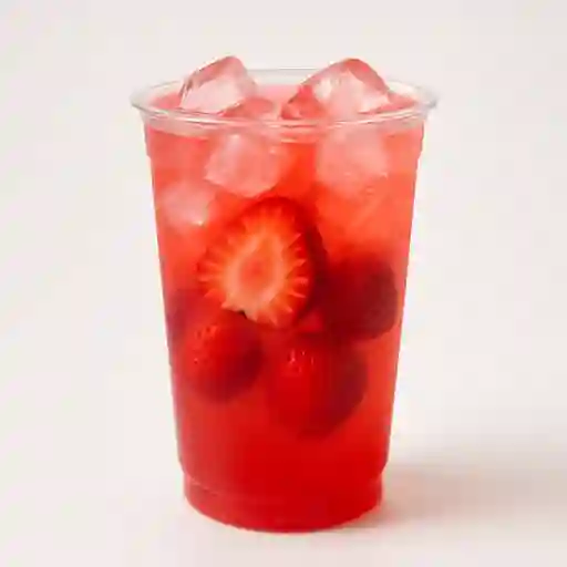 Jugó de Fresas en Agua