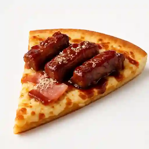 Pizza Costillitas de Cerdo Porción