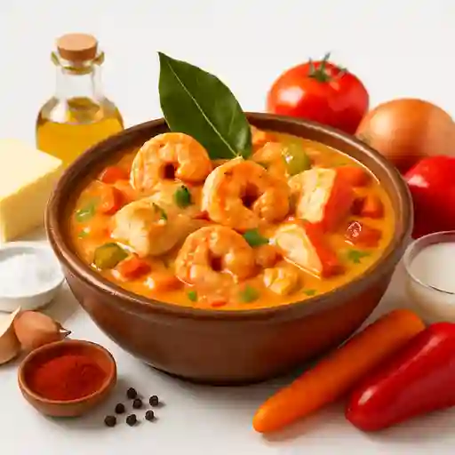 Cazuela de Camarones