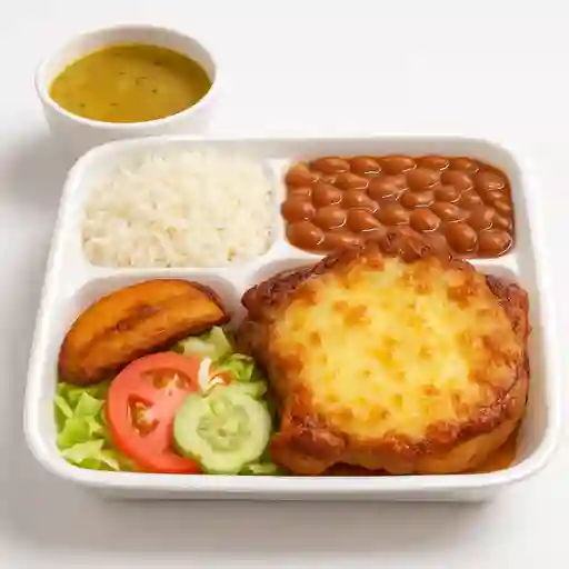 Bandeja de Chuleta Gratinada