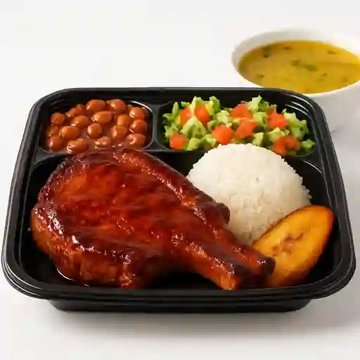 Bandeja de Chuleta Bbq