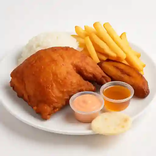 Fiambre 1/2 Pollo Broaster