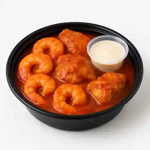 Camarones y Pollo Salsa Marinera 250 gr