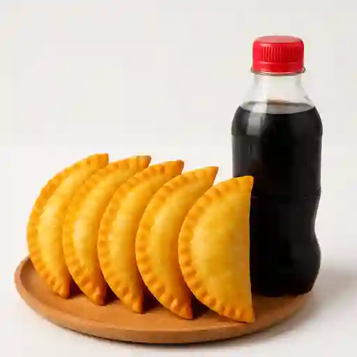 5 Empanadas + Bebida