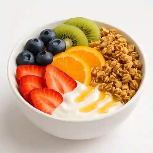 Fruta y Granola