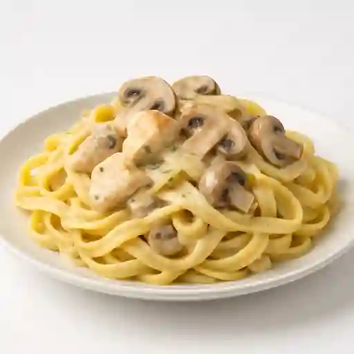 Pasta Pollo y Champiñón