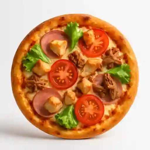 Pizza de Pollo y Cerdo