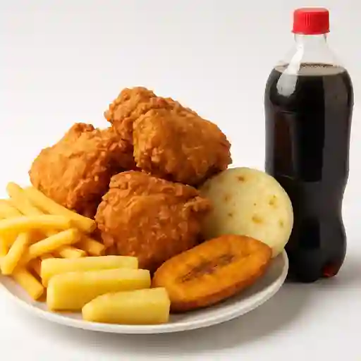 Combo Pollo Broaster