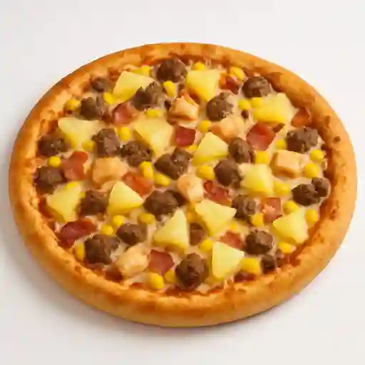 Pizza de Carne y Pollo Mediana