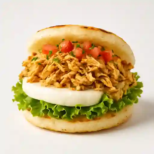 Arepa Combinada Queso y Pollo