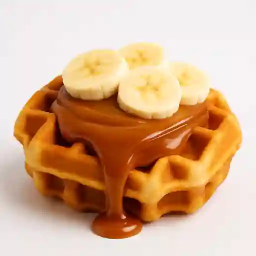 Waffle con Arequipe
