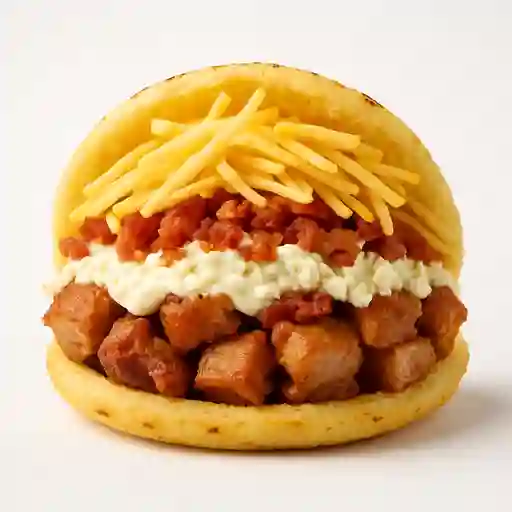 Arepa Rellena de Chicharrón