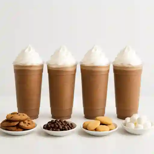 4 Milo® Frappeados + 4 Acompañamientos