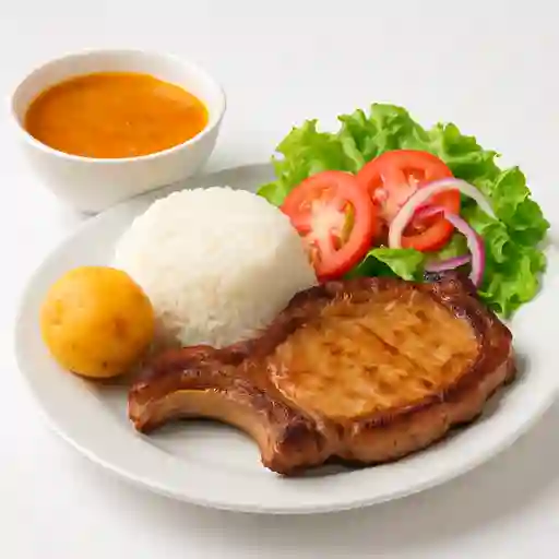 Almuerzo Ejecutivo (Chuleta de Cerdo)