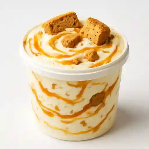 Helado de Yogurt Caramel Biscotto X 750