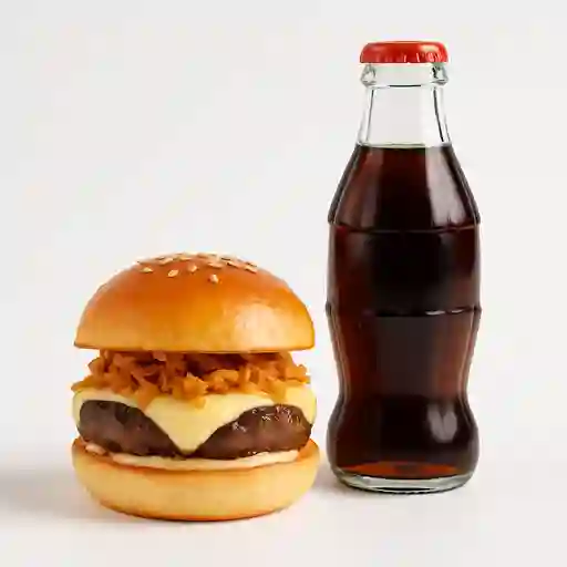 Combo Hamburguesa Mini + Gaseosa 250Ml
