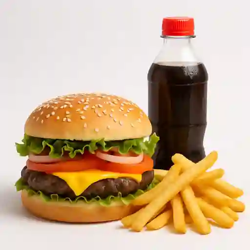 Combo Hamburguesa Sencilla