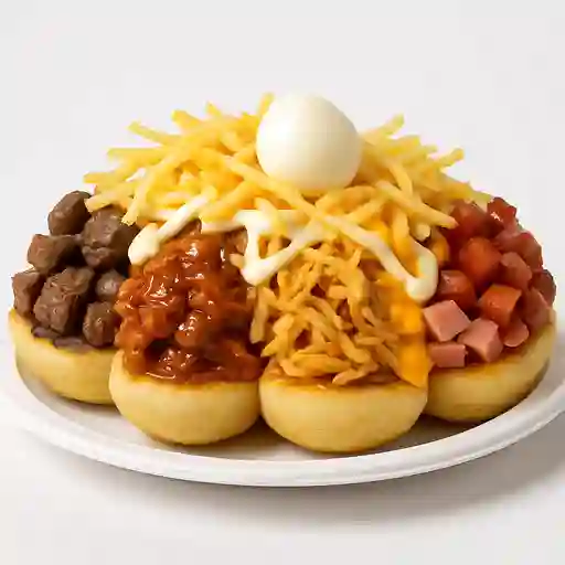 Arepitas con Carne Plus
