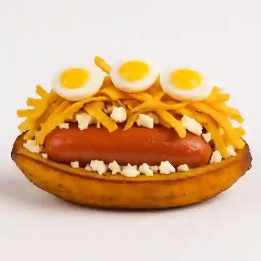 Salchiplátano Sencilla