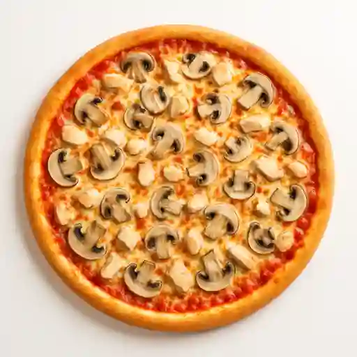 Pizza Pollo y Champiñón Large