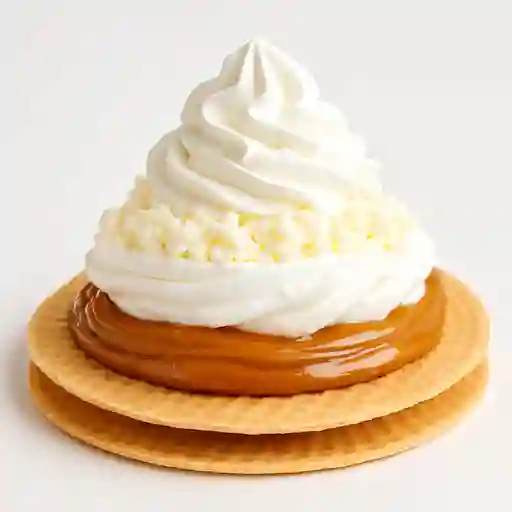 Oblea Tradicional con Crema