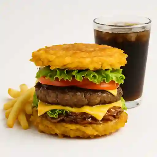 Hamburguesa Patacón Estación